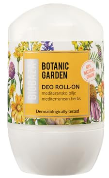 Biobaza Botanic Garden Natürlicher Deo Roll-on 50 ml – Pflanzliche Frische & sanfter Schutz für empfindliche Haut