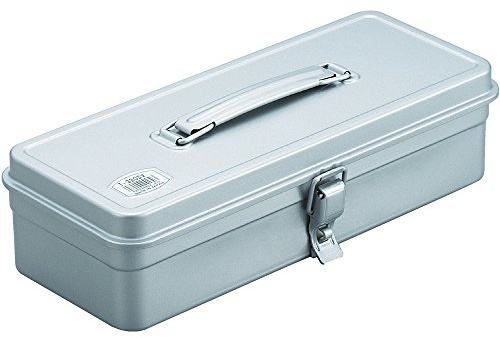 TRUSCO T-320SV Werkzeugkoffer, 13,2 x 5,4 x 3,8 Zoll (333 x 137 x 96,5 mm), Silber