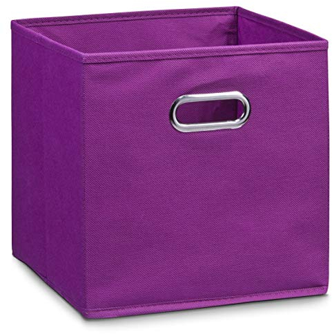 Zeller 14135 Aufbewahrungsbox, Vlies, L 28 x B 28 x H 28 cm, lila