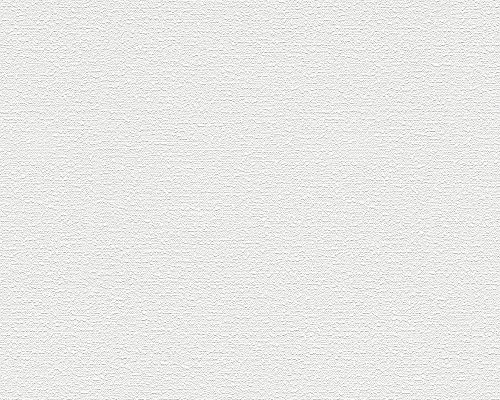 A.S. Création Wallpaper Simply White 4 10,05 m x 0,53 m White Made in Germany 709615 7096-15