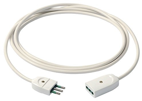 Vimar 0P32362.B Cavo Prolunga, 3G0,75 3 m Bianco, 3m
