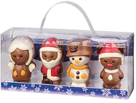 Weibler Geschenkpackung Weihnachtsfiguren 4er Set 120 g