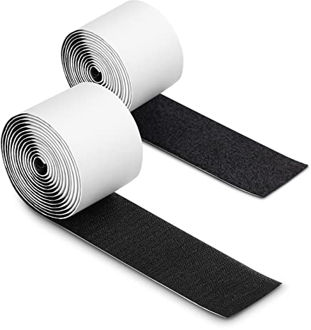 Donner Nastro Pedale Pedaliera Montaggio Nastro di Fissaggio Hook Loop Lunghezza 2M Larghezza 5CM per Pedali a Effetto di Chitarra