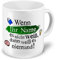 printplanet® XXL Riesen-Tasse mit Namen personalisiert - Motiv Wissen - individuell gestalten - Namenstasse, Kaffeebecher, Becher, Mug