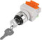 Commutatore rotante a chiave a 2 posizioni con 2 chiavi Foro di montaggio 22mm LAY37-11Y / 21 220V