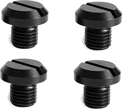 Fesjoy 4 stücke motorrad aluminium cnc m10 x 1,25 spiegel loch banking stecker schrauben ersatz für yamaha fz-07 mt-07 suzuki M10 x 1