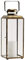Madam Stoltz Windlicht / Stumpenkerzenhalter mit Griff, 42,5 cm, goldfarben