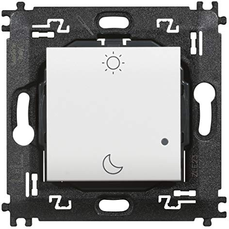 Bticino N4574CW Livinglight Notte Giorno Wireless, Bianco