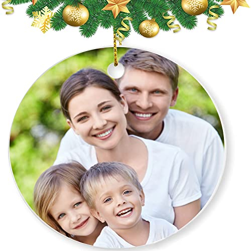 SHUMEI Personalizado Personalizado Navidad Ornamento Hogar Personalizado Decoración Decoración Árbol Familiar Regalo