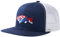Bassdash Flache Trucker Cap Verstellbar Snapback Cap Baseballkappen Mesh Rückseite für Herren Damen Angeln Jagd