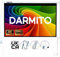 Darmito 120 16:9 Dual-Plug Electric Motorised Projector Screen, Ultra HD 3D 4K 8K Matt White +1.2 Gain, For Meeting School Home Cinema Theater Movie TV DVD Indoor