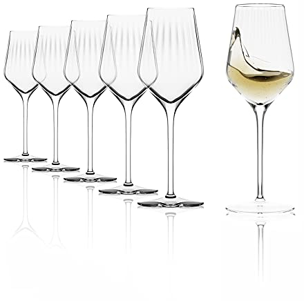 Stölzle Lausitz Stölzle Symphony - Juego de 6 copas de vino blanco