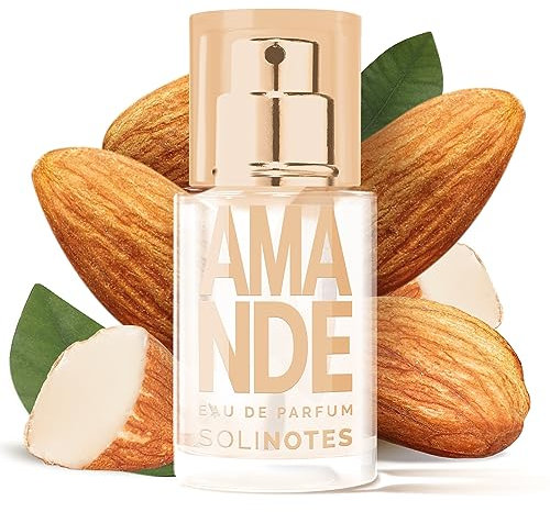 Fragranza da donna Solinotes Mandorla – Eau De Parfum | Fragranza floreale e lenitiva – Regalo perfetto per lei, 15 ml