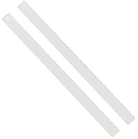 MagiDeal Bandes de pâte à mesurer, Guides de rouleau à pâtisserie, outils de cuisine, céramique, argile, Pizza, pâtisserie, tartes, règle de cuisson, règle, Épaisseur 4mm