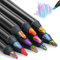 Regenbogenstift Kinder, 12PCS Buntstifte für Kinder Regenbogen Holzstifte 4 in 1 Bunte Bleistifte Mehrfarbige Bleistifte Art Supplies für Zeichnung Färbung Skizzieren Schreibwaren