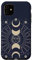 Hülle für iPhone 11 Himmlischer Mondphasen-Zyklus Astrologie Vintage Sonne und Mond