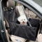 pecute Hunde Autositz mit Harter Unterseite - Extra Stabiler Hund Auto Rück- und Vordersitz Extender für Kleine und Mittlere Hunde,Wasserdicht,Staubdicht, Schützt Autositze
