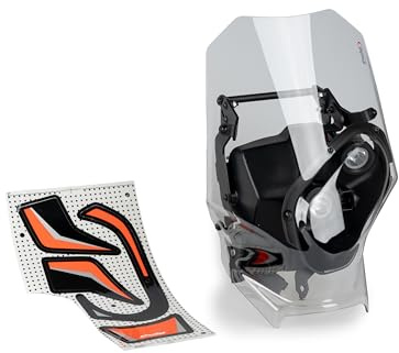 Puig 21865W Rally-Halbverkleidung optimierte Aerodynamik, Transparent