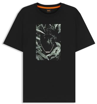 BOSS Herren Te_animali T_Shirt (1er Pack)