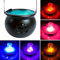 Nebelmaschine Halloween, Halloween Hexenkessel mit Nebel, LED Halloween Hexenkessel Nebelmaschine Deko für Halloween, Vernebler Halloween Atmosphären Szenenlayout Party Requisite Dekoration