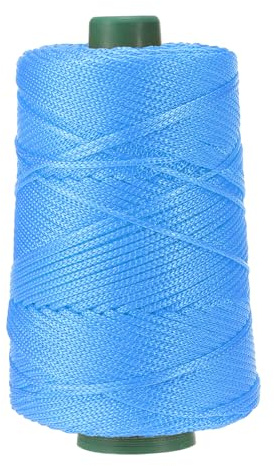 YELARXI Makramee-Schnur, Polyester, 3 mm x 219 m, Polypropylen-Makramee-Schnur, geflochtenes Handwerk, Häkeltasche, Seil, Garn, passend für DIY-Wandaufhänger, Hüte, Geldbörsen, Teppich, Stricker
