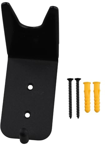 Puthernm Violin Wall Mount with Bow Holder,Home & Studio Wall Mount Violin Viola Stand Violin Accessories