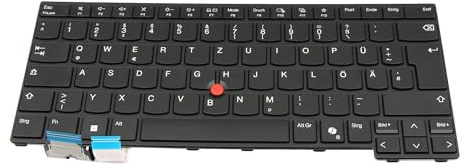 Lenovo 5N21M38042 Original Tastatur DE (deutsch) schwarz | mit Mouse-Stick für ThinkPad T14 Gen 6 (21QC), G6 (21QJ)