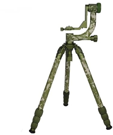 Compatible for Nikon Sony Canon CT3204 Camo Carbon Fiber Tripod with CH20 Gimbal Head