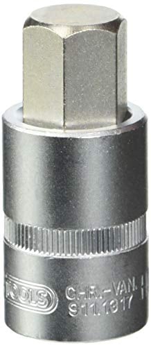 KS Tools 911.1317 Douilles tournevis 6 pans males 1/2 17 mm