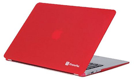 XtremeMac HARD SHELL CASE Hardcover-Schutzhülle für Apple MacBook Pro 13 Zoll rot