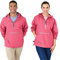 Charles River Apparel Pack-n-go Pull Coupe-Vent et imperméable (Tailles Standard/ext) Veste, Corail, M Mixte