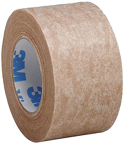 3M Micropore 1 x 10 yd. Tan Surgical Tape - Box of 12