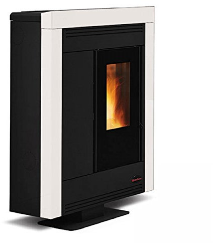 Stufa a pellet Extraflame Souvenir Steel bianca [EXTRAFLAME]
