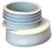 110mm Toilet WC Offset Extension Waste Pan Rubber Connector