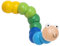 Inware 22439bl - Gelenktier Wurm, aus Holz,blau, gr?n gelb