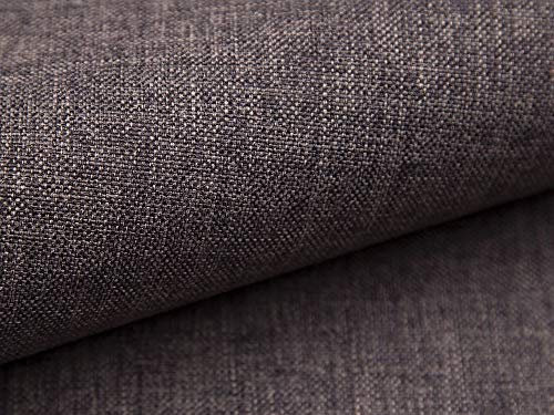 10 Meter Polsterstoff Lux 19 Aschgrau