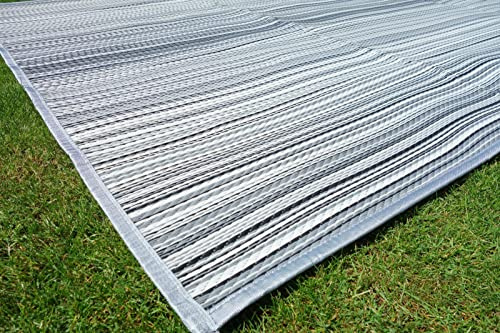 Schlauchland Zeltteppich ** odooro WAVETEX Stripe 2,7m x 2m *** VIELE GRÖSSEN + Farben ** Camping Matte Wohnwagen 450 g/m² Outdoor Teppich Vorzelt Teppich Garten Spieldecke