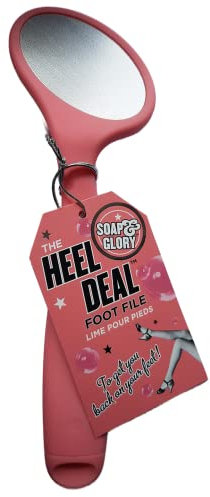 Soap & Glory The Heel Deal Foot Buffer Pink *New*