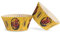 Dekora-339261 Spiderman Capsulas Cupcakes con Diseño de Marvel Spiderman-25 Unidades, Color dorado (339061