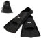 Softee Equipment PAR DE Aletas Cortas DE Piscina Fast, Negro, Talla Única