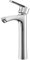 Hot Cold Bacino Alto rubinetto del bagno Lavabo da appoggio accentuando E lungo rame monoforo montato piattaforma bagno Lavello Miscelatore rubinetto