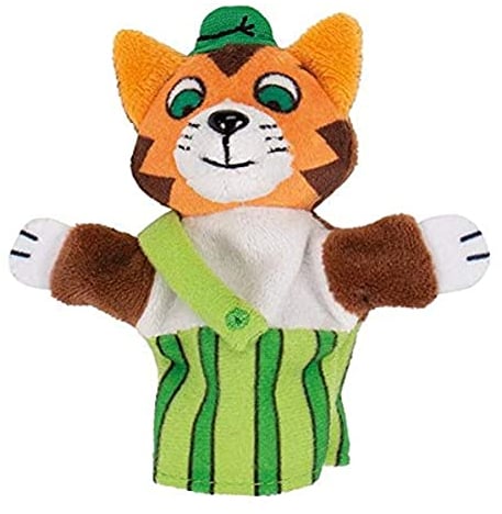 Trötsch Pettersson und Findus Plüsch Fingerpuppe Findus: Fingerspielpuppe Plüschfigur