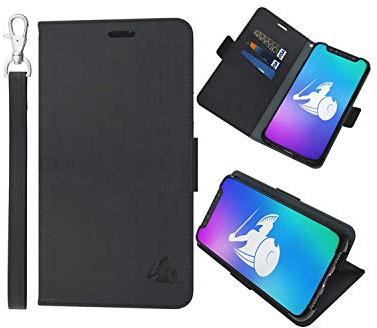 DefenderShield Compatible iPhone 11 Pro 5G & EMF Radiation Protection Case - Detachable Magnetic Anti Radiation Shield & RFID Blocker Wallet Case w/Wrist Strap ?