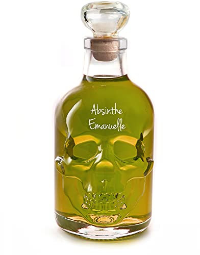Absinthe Gift | Skull Shaped Glass Bottle | 500ml | 55%