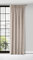 Eurofirany Velvet Samt Vorhang Gardine Kräuselband - 1. STK 215g/m² Wohnzimmer Schlafzimmer Modern Klassisch, Beige