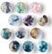 Marbling02 Crystal Refrigerator Magnet