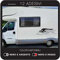 kamiustore Adesivo Laika Ecovip Classic per Camper in Vinile per Esterni - Kit 12 Adesivi componibili (Nero/Grigio Chiaro)