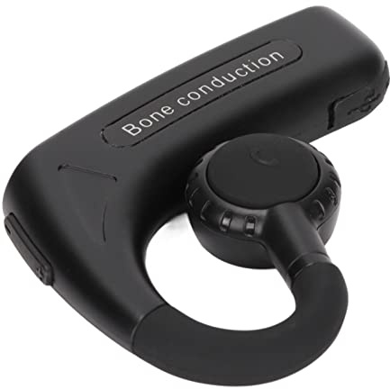 Lazmin112 Bone Conduction Single Earbuds, Stereo 5.0 Kopfhörer, Multifunktionaler Freisprech-Ohrhörer für Gehörlose, Universal für Beide Ohren