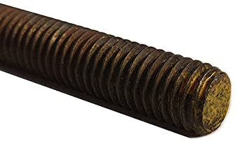 10 Stk Gewindestange DIN 975 Feingewinde - Stahl 8.8 - M24 x 1,5