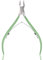 Professional Cuticle Nippers Stainless Steel Cuticle Cutters and Remover -Best Nipper Scissors, Nail Care Tool for Manicure and Pedicure (Green)